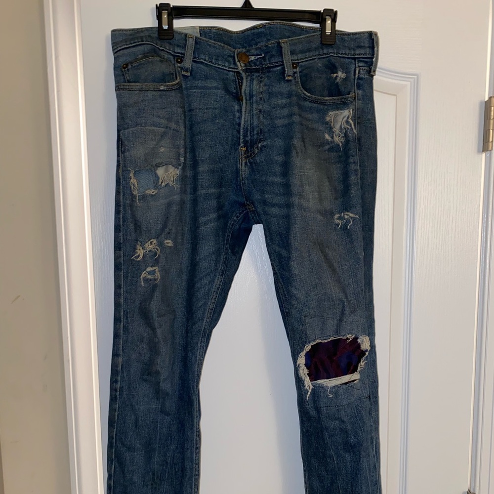 Hollister Distressed Denim Jeans